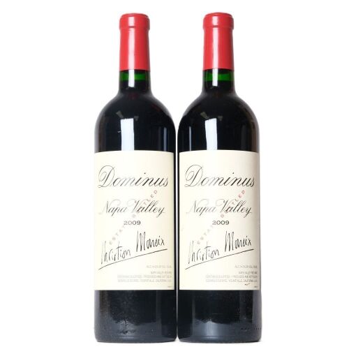 (2) 2009 Dominus Estate Christian Moueix, Napa USA