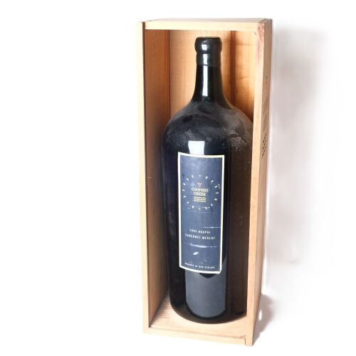 (1) 1995 Coopers Creek Cabernet Sauvignon/Merlot 9000ml, Huapai
