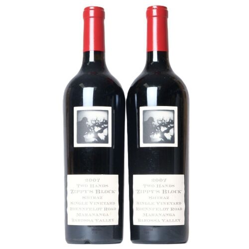 (2) 2007 Two Hands Zippy's Block Shiraz, Barossa SA