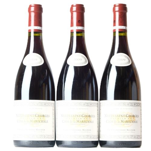 (3) 2009 Domaine J.F.Mugnier Nuits St Georges 1er Cru Clos de la Marechale, Cote de Nuits