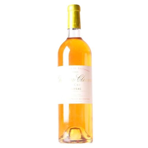 (1) 2003 Chateau Climens, Barsac