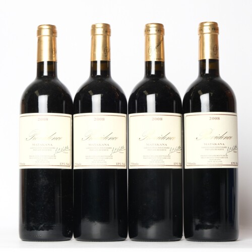 (4) 2008 Providence Private Reserve Cabernet Franc/Merlot/Malbec, Matakana