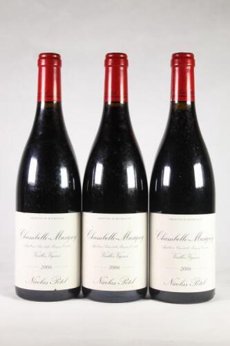 (3) 2006 Nicolas Potel Vieilles Vignes Chambolle Musigny, Cote de Nuits