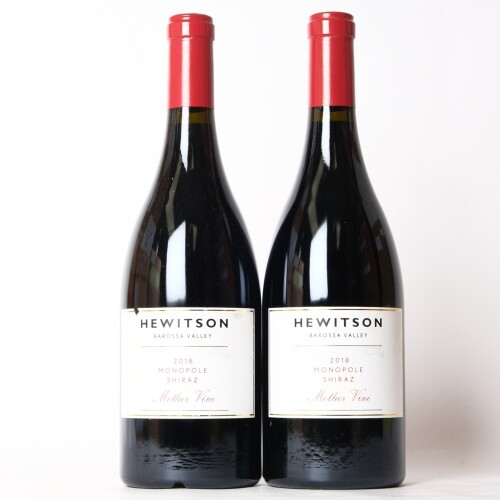 (2) 2018 Hewitson Single Monopole Mother Vine Shiraz, Barossa SA