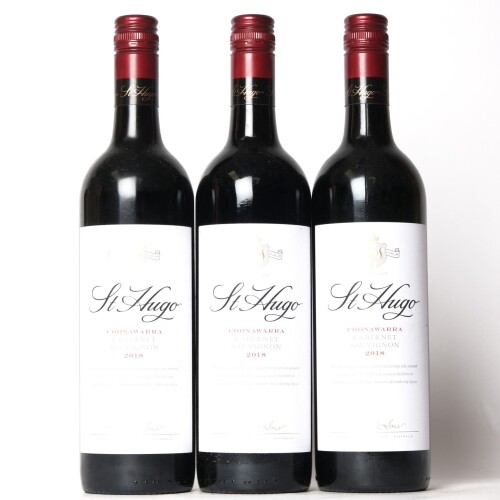(3) 2018 St Hugo Cabernet Sauvignon, Coonawarra SA