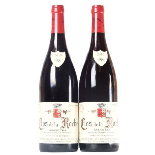 (2) 2010 Domaine Armand Rousseau Clos de la Roche Grand Cru, Cote de Nuits