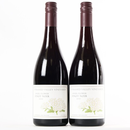 (2) 2010 Pyramid Valley Vineyards Angel Flower Pinot Noir, Waikari
