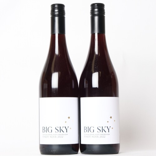 (2) 2022 Big Sky Te Muna Road Pinot Noir, Martinborough