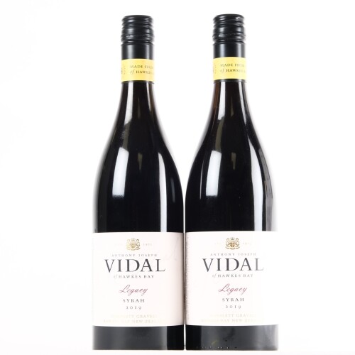 (2) 2019 Vidal Estate Legacy Series Syrah, Gimblett Gravels