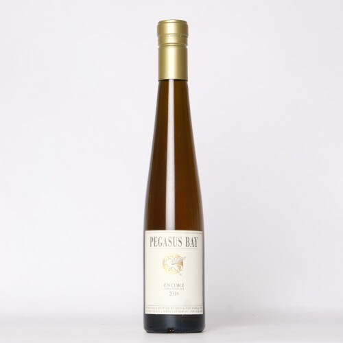 (1) 2016 Pegasus Bay Encore Noble Riesling 375ml, Waipara