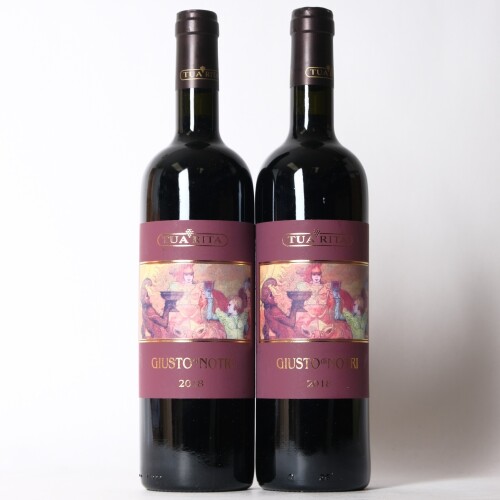 (2) 2018 Tua Rita Giusto di Notri Toscana IGT, Tuscany