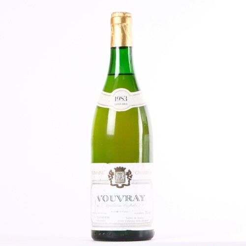 (1) 1983 Domaine Champion Demi-Sec Vouvray
