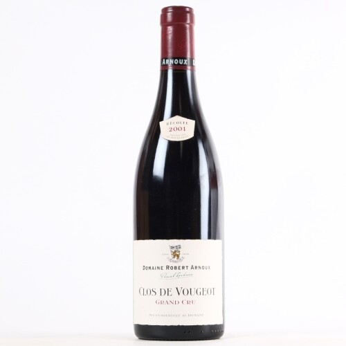 (1) 2001 Domaine Robert Arnoux Clos de Vougeot Grand Cru, Cote de Nuits