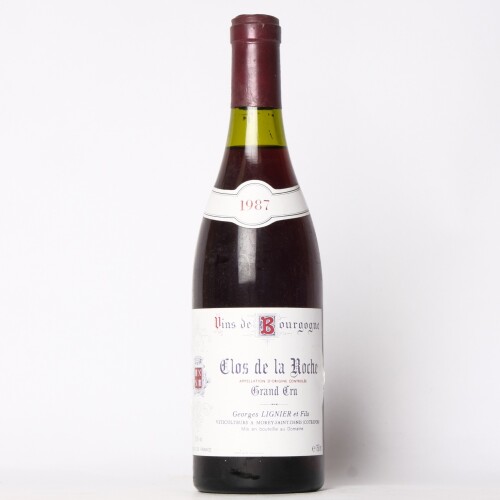 (1) 1987 Domaine Georges Lignier Clos de la Roche Grand Cru, Cote de Nuits