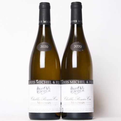 (2) 2020 Domaine Louis Michel Montmains 1er Cru, Chablis