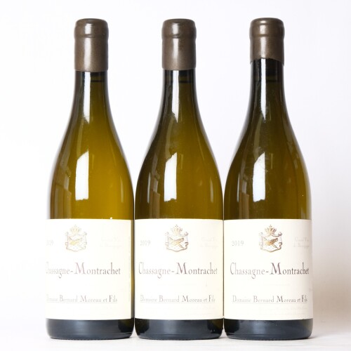 (3) 2019 Domaine Bernard Moreau et Fils Chassagne-Montrachet, Cote de Beaune