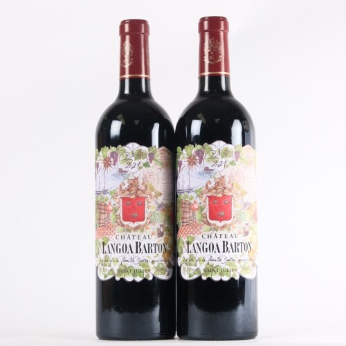(2) 2021 Chateau Langoa Barton 3eme Cru Classe, St Julien