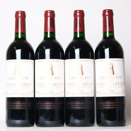 (4) 1995 Chateau Latour 1er Cru Classe, Pauillac