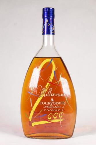 (1) Courvoisier Millennium Edition Cognac 1000ml 40% abv
