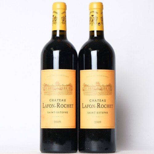 (2) 2009 Chateau Lafon-Rochet 4eme Cru Classe, St Estephe