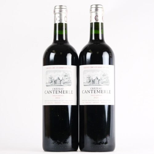 (2) 2021 Chateau Cantemerle 5eme Cru Classe, Haut Medoc