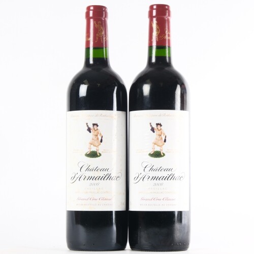 (2) 2008 Chateau d'Armailhac 4eme Cru Classe, Pauillac