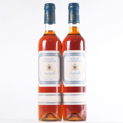 (2) 1999 Chateau Belingard Cuvee Blanche de Bosredon 500ml, Monbazillac