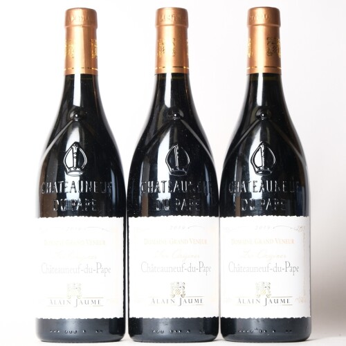 (3) 2019 Alain Jaume Domaine Grand Veneur Les Origines Chateauneuf du Pape