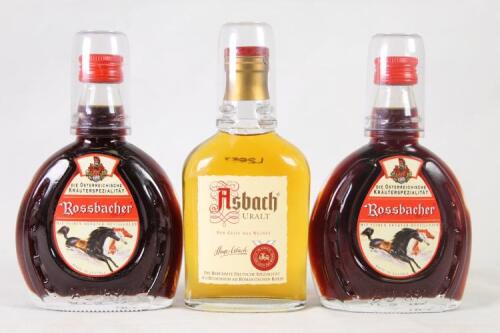 Three Eau de Vie in one lot