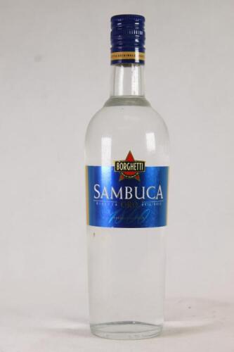 (1) Borghetti Sambuca 700ml 38% abv
