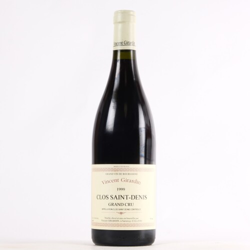 (1) 1999 Vincent Girardin Clos Saint-Denis Grand Cru, Cote de Nuits