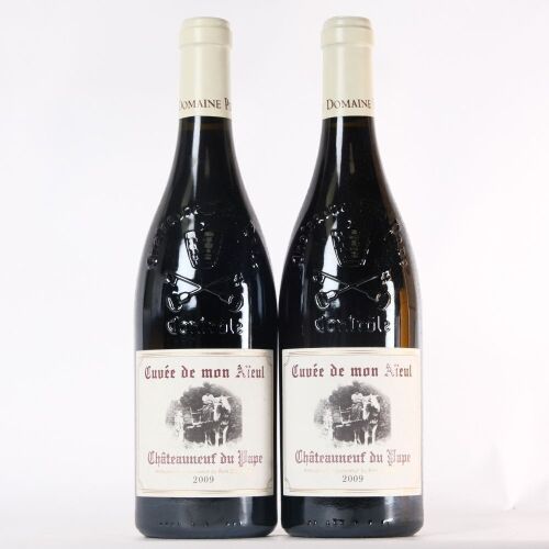 (2) 2009 Domaine Pierre Usseglio & Fils Cuvee de mon A&iuml;eul Chateauneuf du Pape