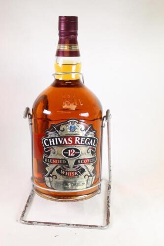 (1) Chivas Regal Blended Scotch Whisky 4500ml 40% abv with stand