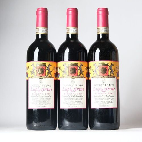 (3) 2015 Podere Le Ripi 'Lupi e Sirene' Riserva Brunello di Montalcino DOCG, Tuscany