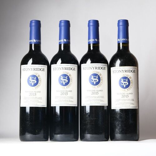 (4) 2015 Stonyridge Vineyard Larose, Waiheke