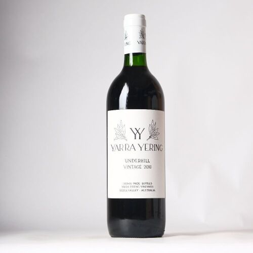 (1) 2010 Yarra Yering Underhill Shiraz, Yarra VIC