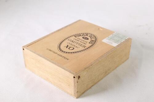 (1) Gautier XO Cognac 3 x 50ml in wooden box