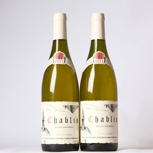 (2) 2017 Domaine Rene et Vincent Dauvissat Village, Chablis