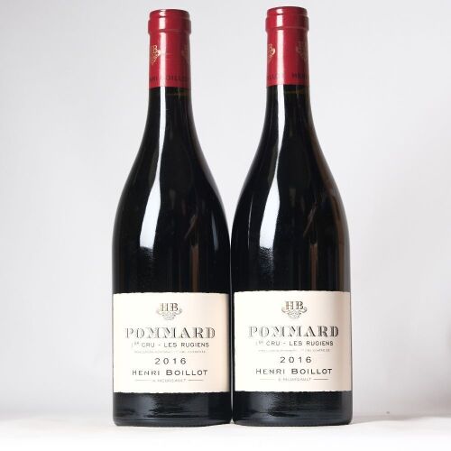 (2) 2016 Domaine Henri Boillot Les Rugiens Pommard 1er Cru, Cote de Beaune
