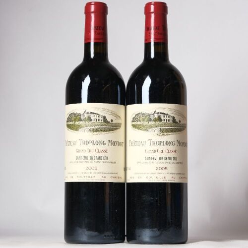 (2) 2005 Chateau Troplong Mondot, St Emilion