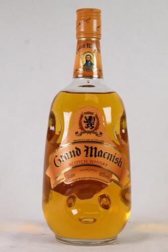 (1) Grand Macnish Blended Scotch Whisky 1000ml 43% abv