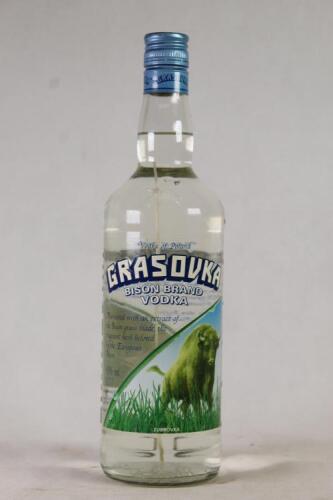 (1) Grasovka Bison Brand Vodka 700ml 40% abv