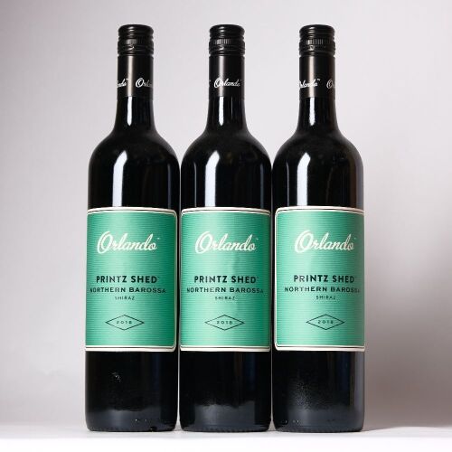 (3) 2018 Orlando Printz Shed Northern Barossa Shiraz, Barossa SA