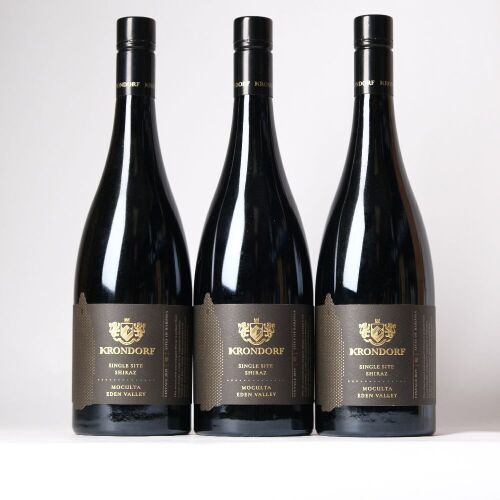 (3) 2019 Krondorf Moculta Single Site Shiraz, Eden Valley SA
