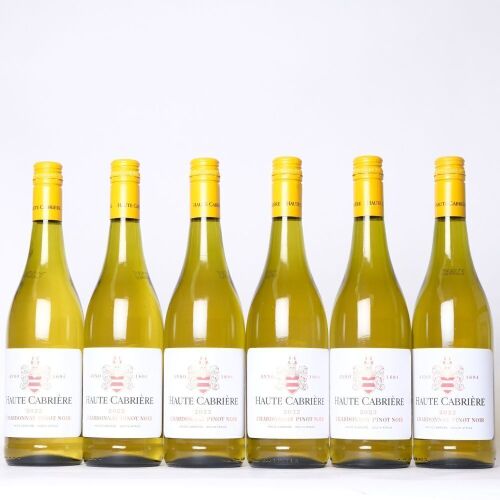 (6) 2022 Haute Cabriere Chardonnay/Pinot Noir, South Africa