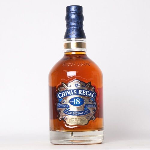 (1) Chivas Regal 18 year old Gold Signature Blended Whisky 750ml 40 GL, Scotland