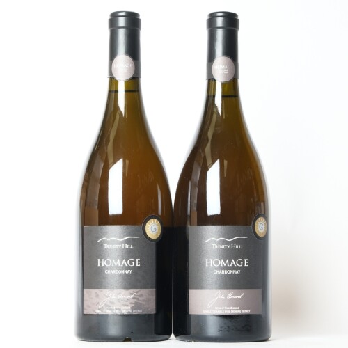 (2) 2002 Trinity Hill Homage Chardonnay, Gimblett Gravels