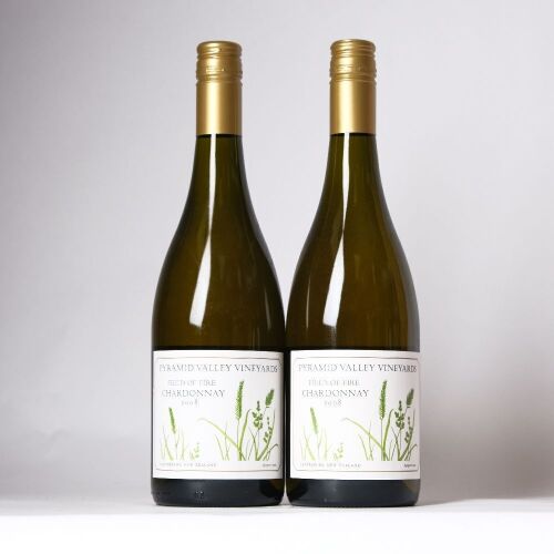(2) 2008 Pyramid Valley Vineyards Field of Fire Chardonnay, Waikari