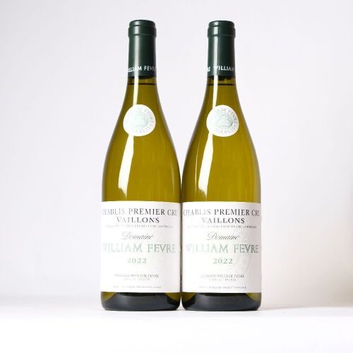 (2) 2022 Domaine William Fevre Vaillons 1er Cru, Chablis