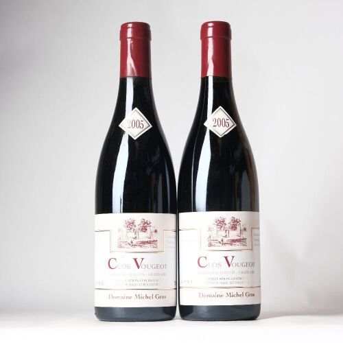 (2) 2005 Domaine Michel Gros Clos de Vougeot Grand Maupertuis Grand Cru, Cote de Nuits